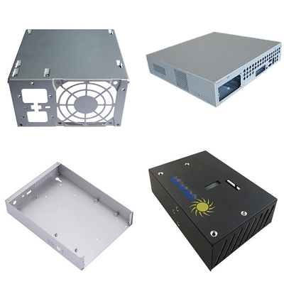White Black Precision Metal Stamping Parts Fabrication Sheet Metal Stamping Parts