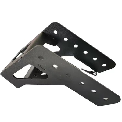 Custom Black Powder Coated SPCC Welding Laser Cut Machining Parts Carbon Steel Metal Sheet Machining
