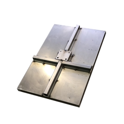 Customizable Tooling Stamping Stamped Steel Gearbox Mounting Plate Windmill Parts OEM / ODM